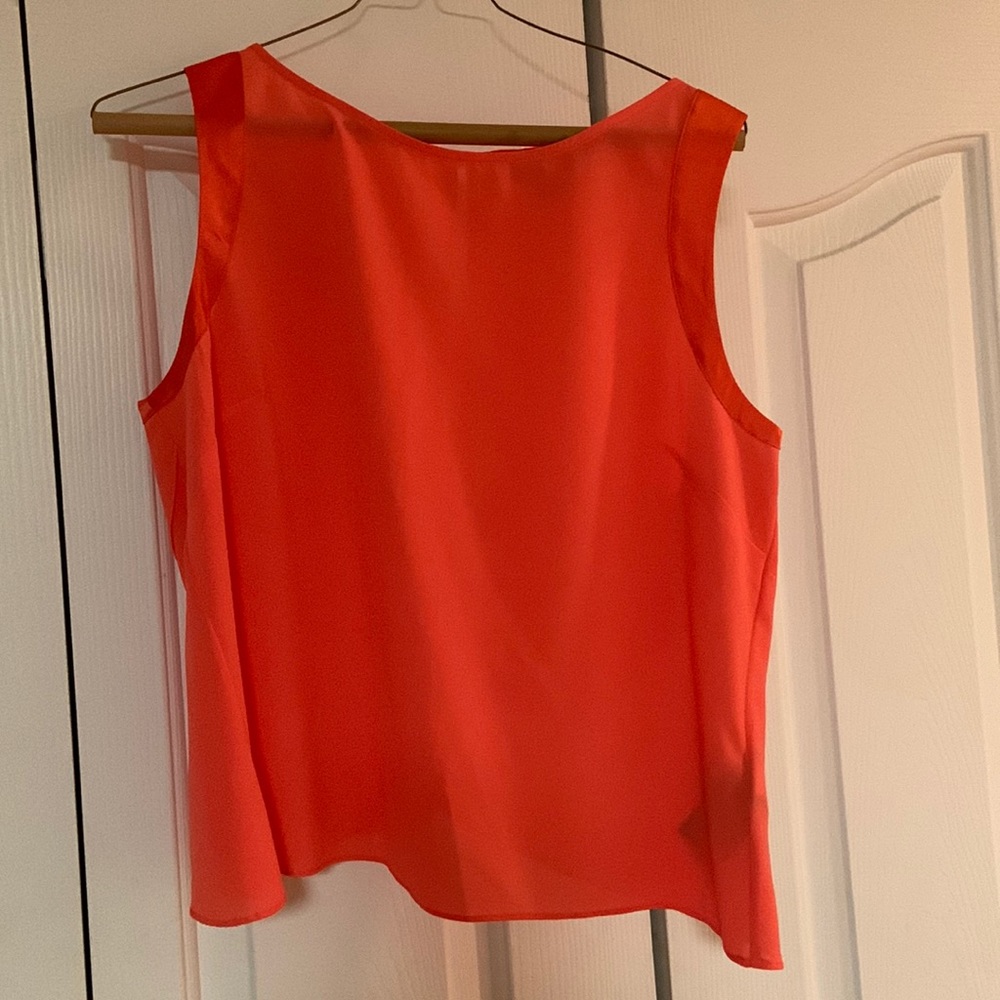 Peach sleeveless Blouse